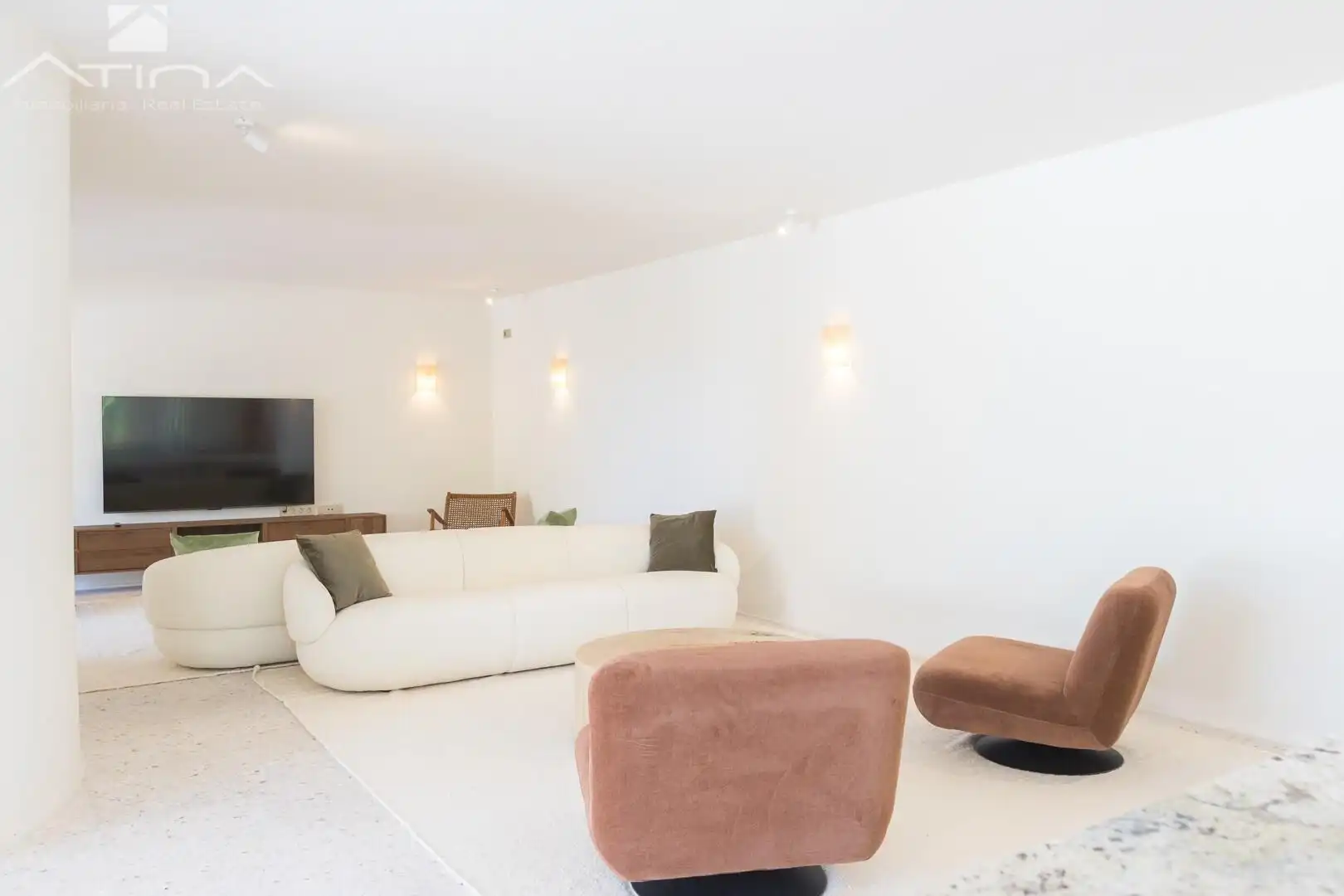 Sala de estar de Casa o chalet en venta en Jávea / Xàbia con Aire acondicionado, Calefacción y Jardín privado