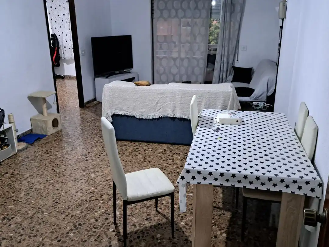 Menjador de Pis en venda en  Valencia Capital amb Aire condicionat, Terrassa i Balcó