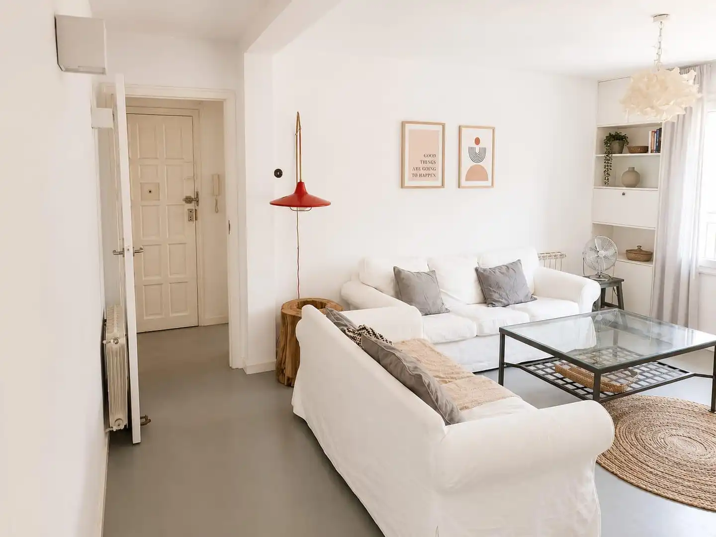 Sala de estar de Piso en venta en Madrid con Calefacción y Balcón