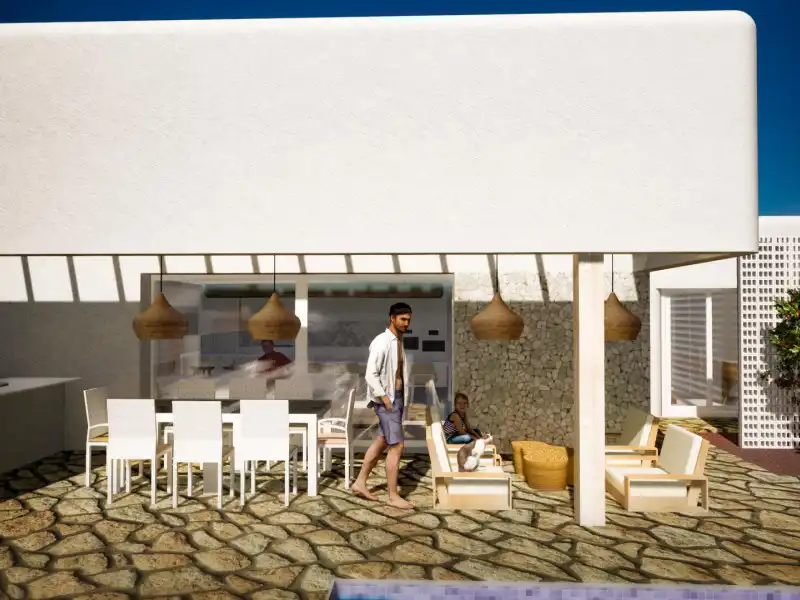 Terrace of Houses for sale in L'Alfàs del Pi  with Swimming Pool