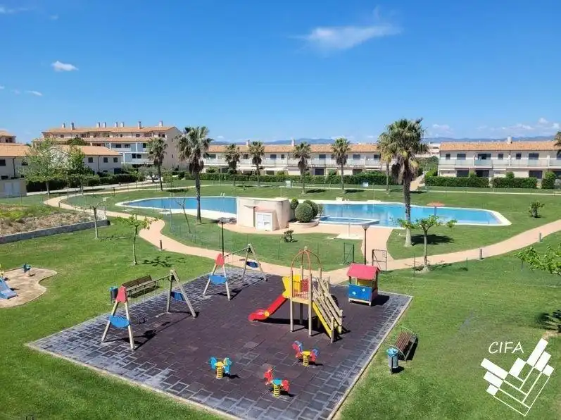 Piscina de Piso en venta en San Jorge / Sant Jordi con Aire acondicionado, Terraza y Amueblado
