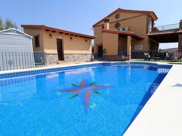 Haus mit Pool zur Miete in Zona rural