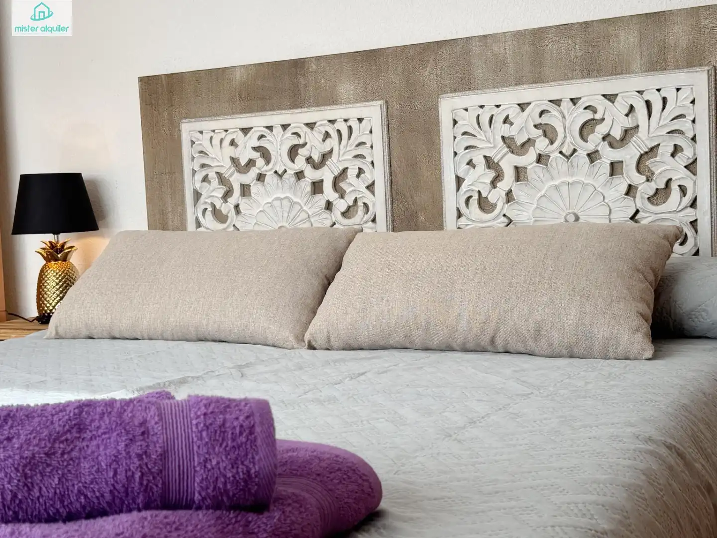 Bedroom of Apartments for rent in El Campello  with Air Conditioner, Terrace and Furnished