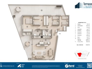 Appartement neuf avec piscine à vendre à Plaça Països Catalans 9
