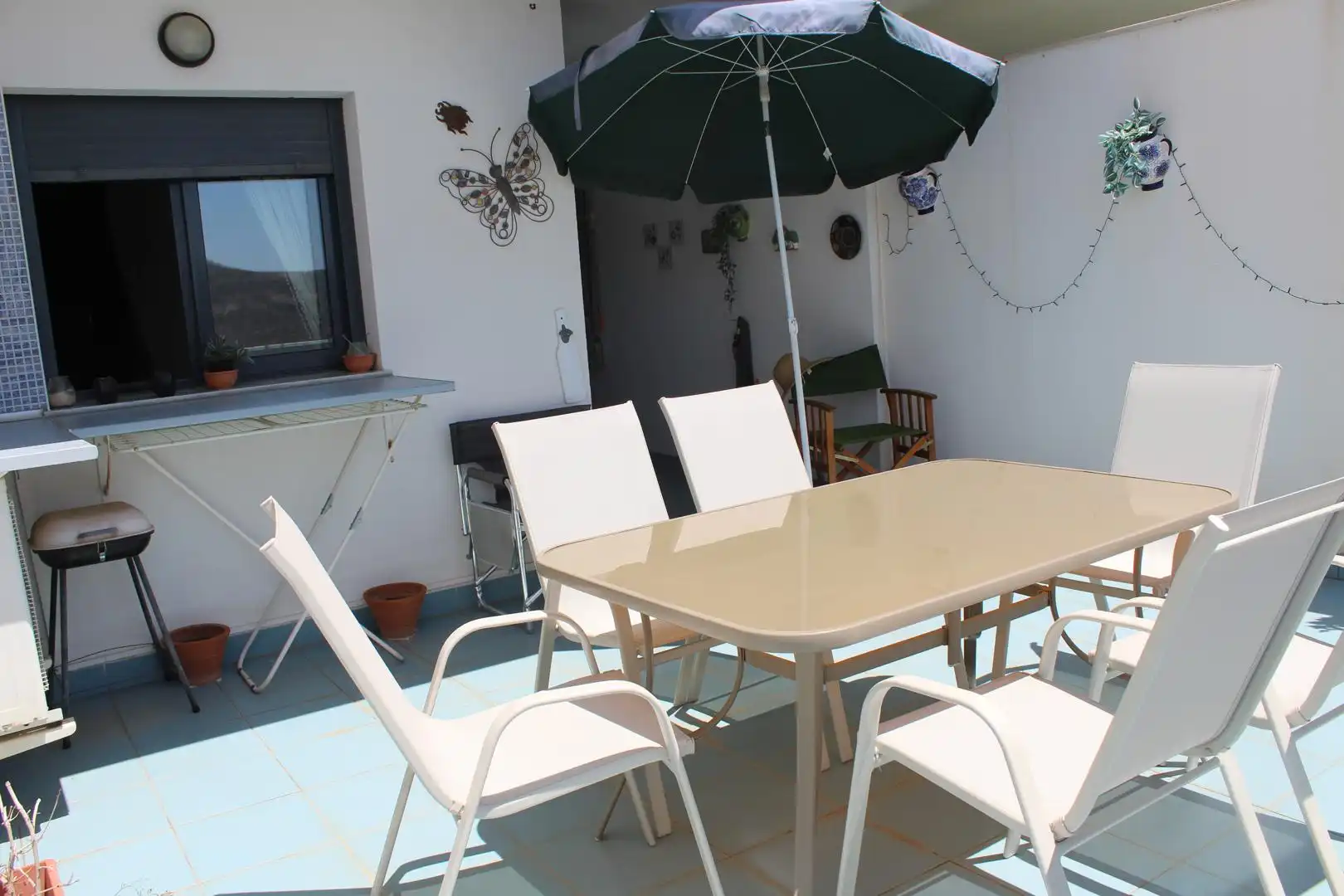 Terrassa de Apartament en venda en Vícar amb Aire condicionat, Jardí privat i Terrassa
