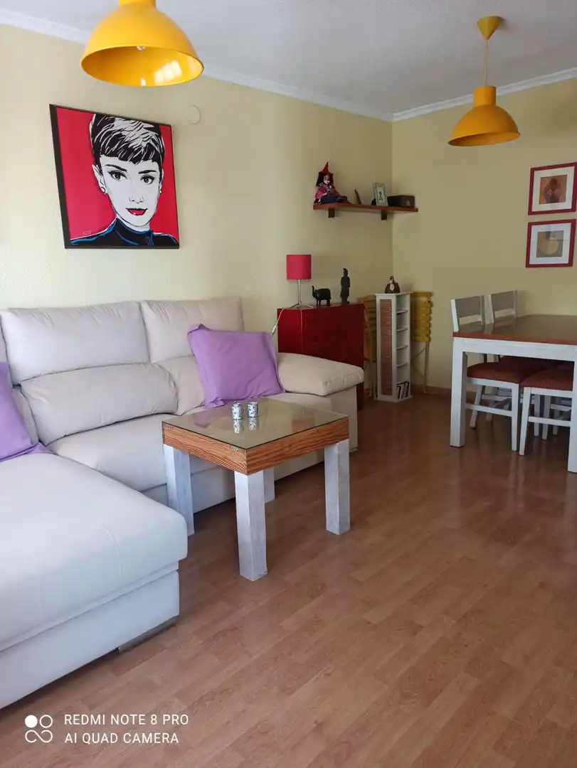 Living room of Flat for sale in Albacete  with Air Conditioner, Heating and Parquet flooring