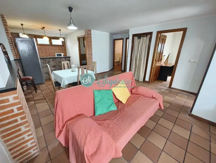 Sala de estar de Casa o chalet en venta en San Cristóbal de Segovia con Calefacción, Jardín privado y Terraza