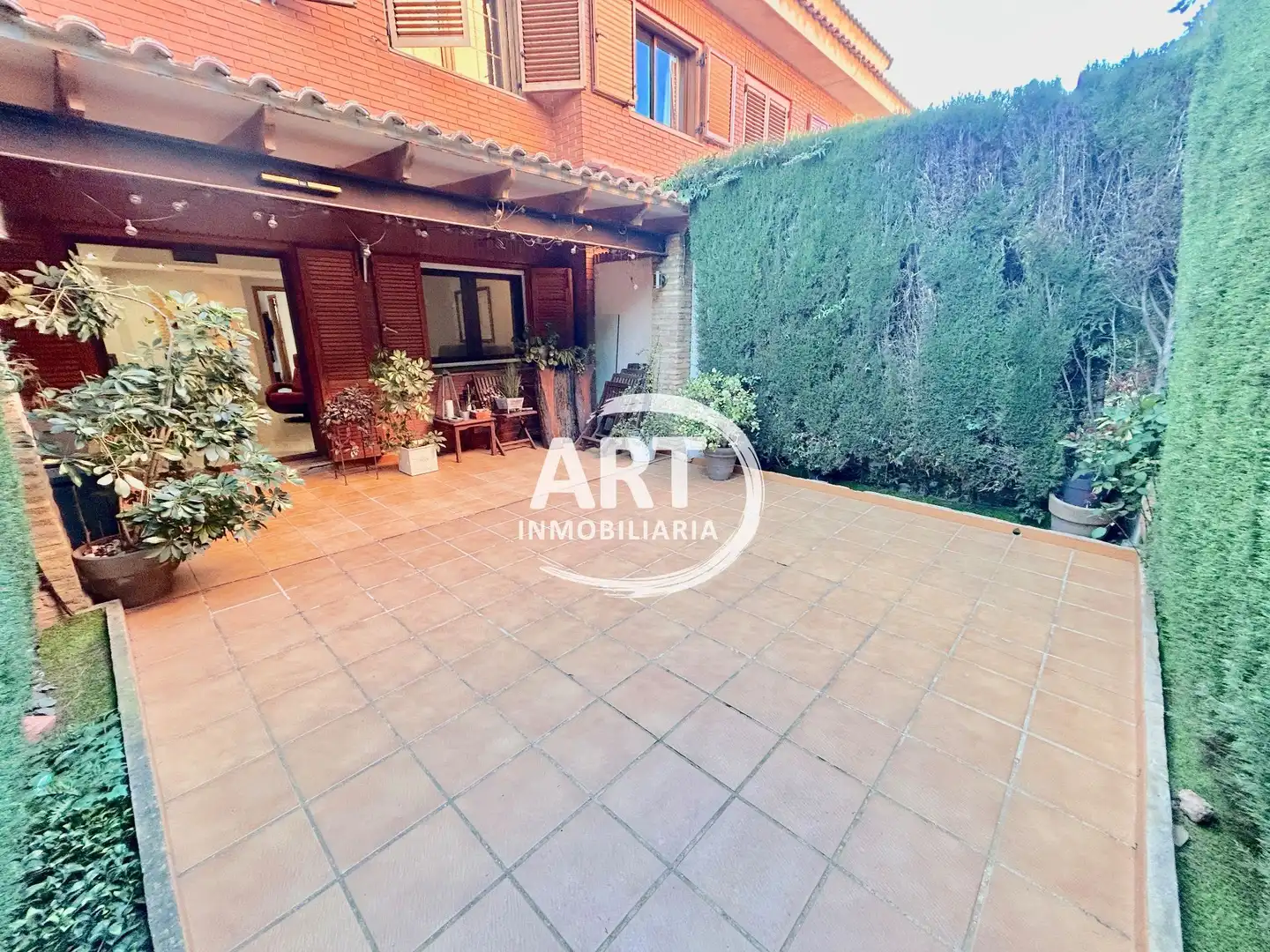Jardí de Casa adosada en venda en Bétera amb Aire condicionat, Calefacció i Terrassa