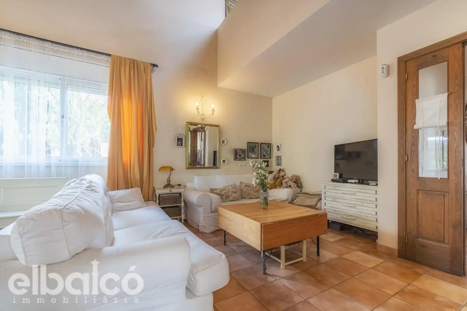 Wohnzimmer von Haus oder Chalet zum Verkauf in La Pobla de Montornès   mit Privatgarten, Terrasse und Abstellraum