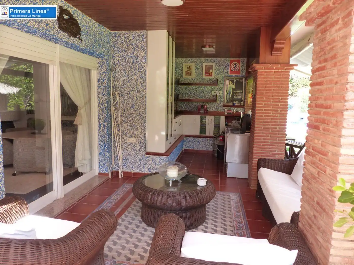 Terraza de Casa o chalet en venta en La Manga del Mar Menor con Jardín privado, Terraza y Trastero