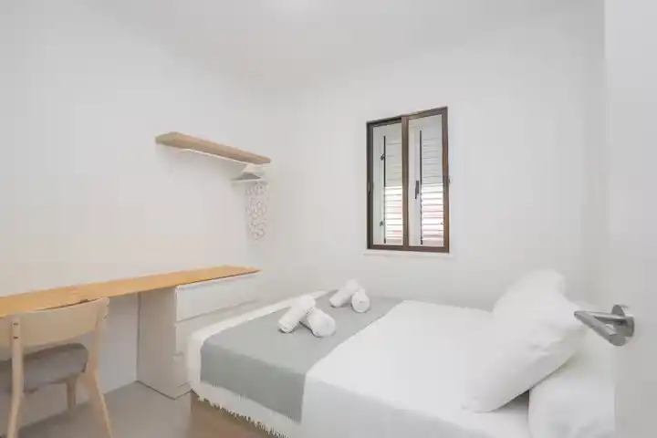 Schlafzimmer von Wohnung zur Miete in Las Palmas de Gran Canaria mit Möbliert