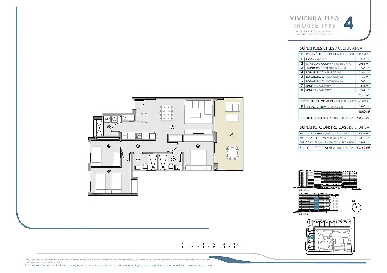 Apartament amb terrassa en venda a Playa del Acequión, Náufragos y Rocío del Mar, imagen 38
