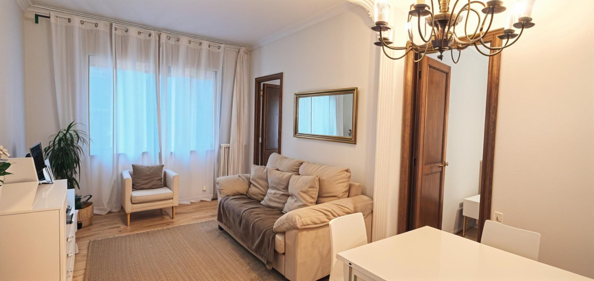 Bedroom of Flat for sale in  Barcelona Capital  with Air Conditioner, Heating and Parquet flooring