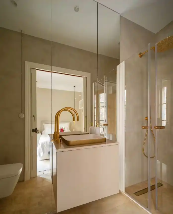 Bathroom of Apartments for rent in Bilbao   with Air Conditioner, Heating and Parquet flooring