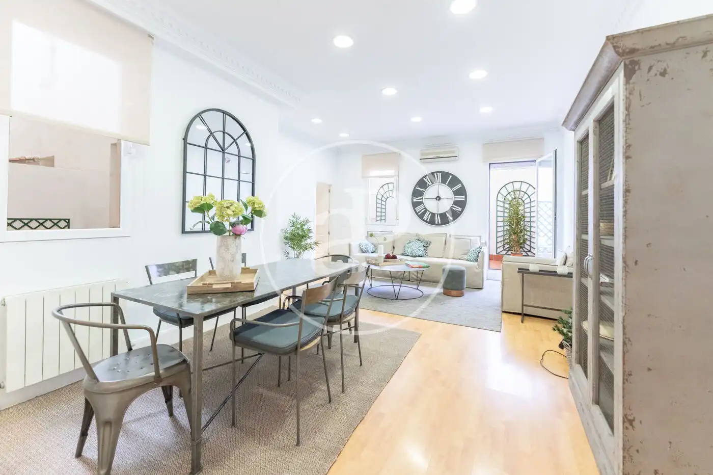 Exterior view of Flat for rent in Madrid  with Air Conditioner, Heating and Private garden