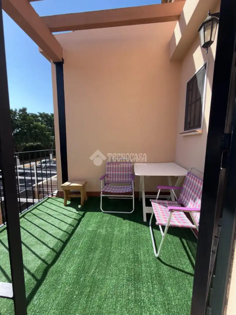 Terrace of Detached homes for sale in La Algaba  with Air Conditioner, Private garden and Terrace