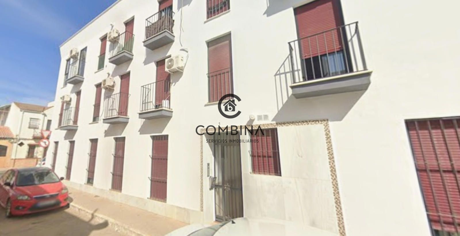 Exterior view of Flat for sale in San Juan del Puerto  with Air Conditioner, Terrace and Storage room