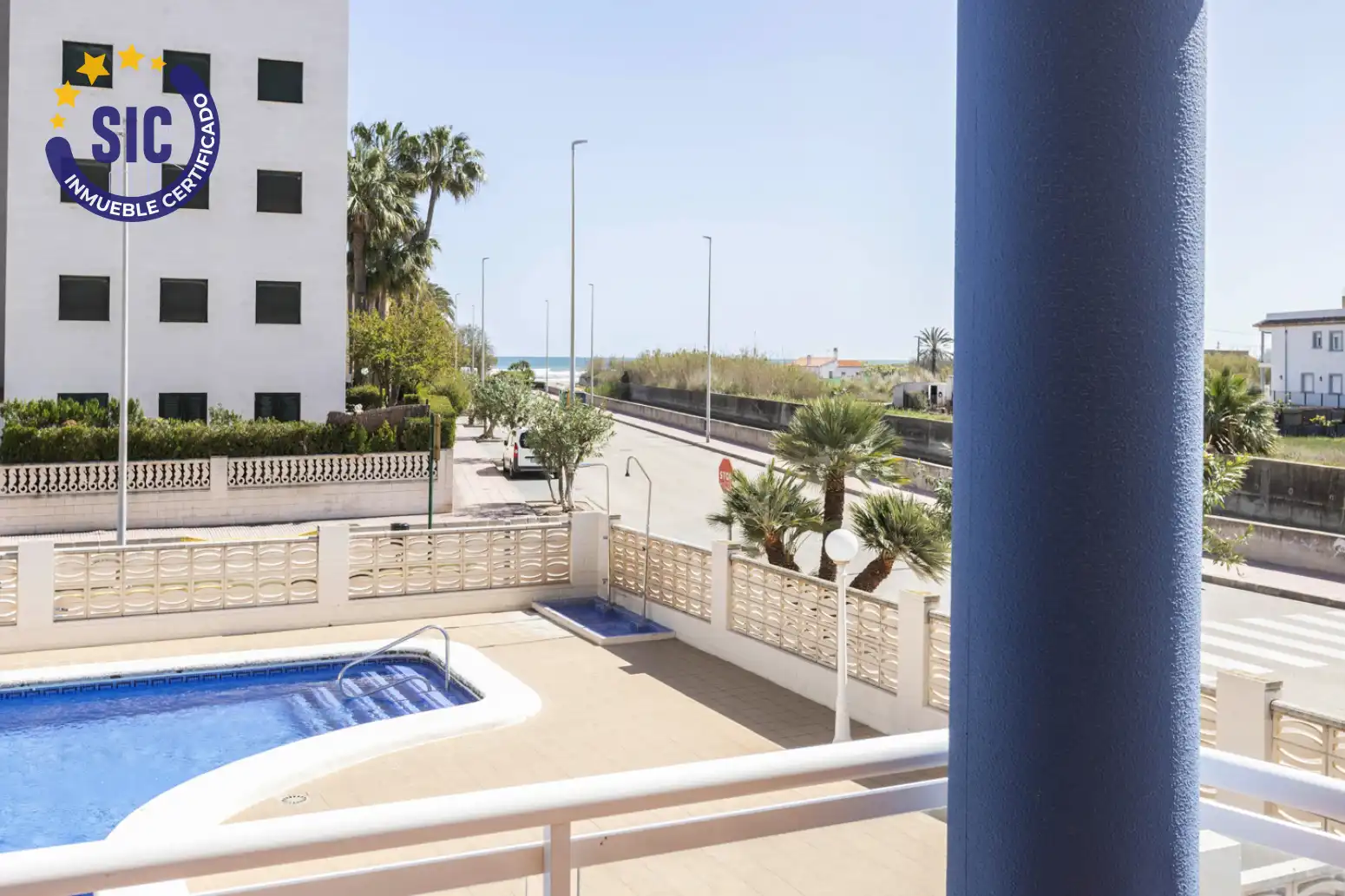 Schlafzimmer von Wohnung zum Verkauf in Piles mit Klimaanlage, Terrasse und Schwimmbad