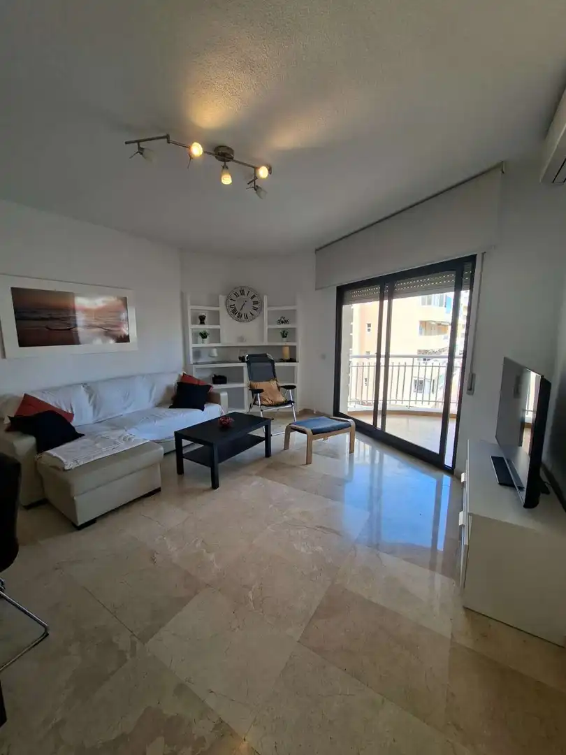 Living room of Flat for rent in Fuengirola  with Air Conditioner, Terrace and Swimming Pool
