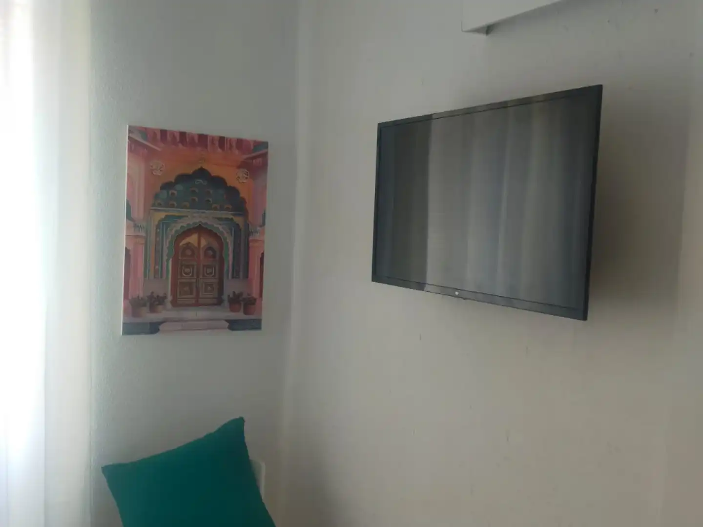 Living room of Flat for rent in Málaga  with Furnished, Washing machine and Microwave