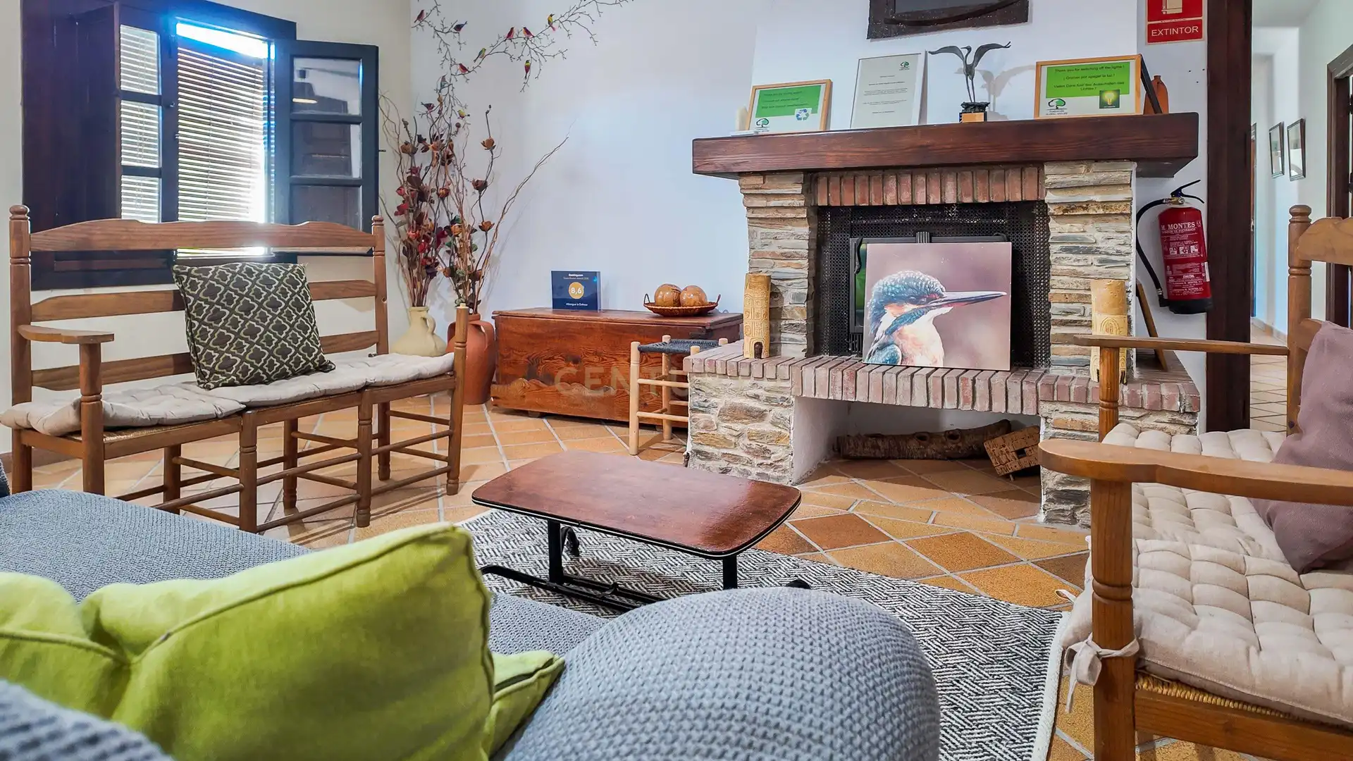 Sala de estar de Edificio en venta en Torrejón el Rubio, Cáceres