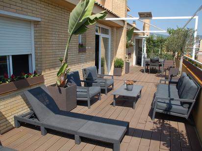 Terrace of Attic for sale in  Barcelona Capital  with Air Conditioner, Heating and Parquet flooring