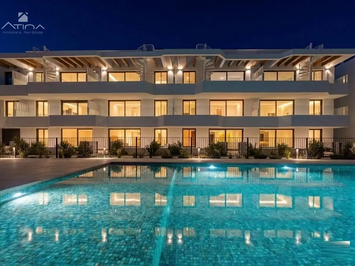 Swimming pool of Attic for sale in Jávea / Xàbia  with Air Conditioner, Private garden and Terrace