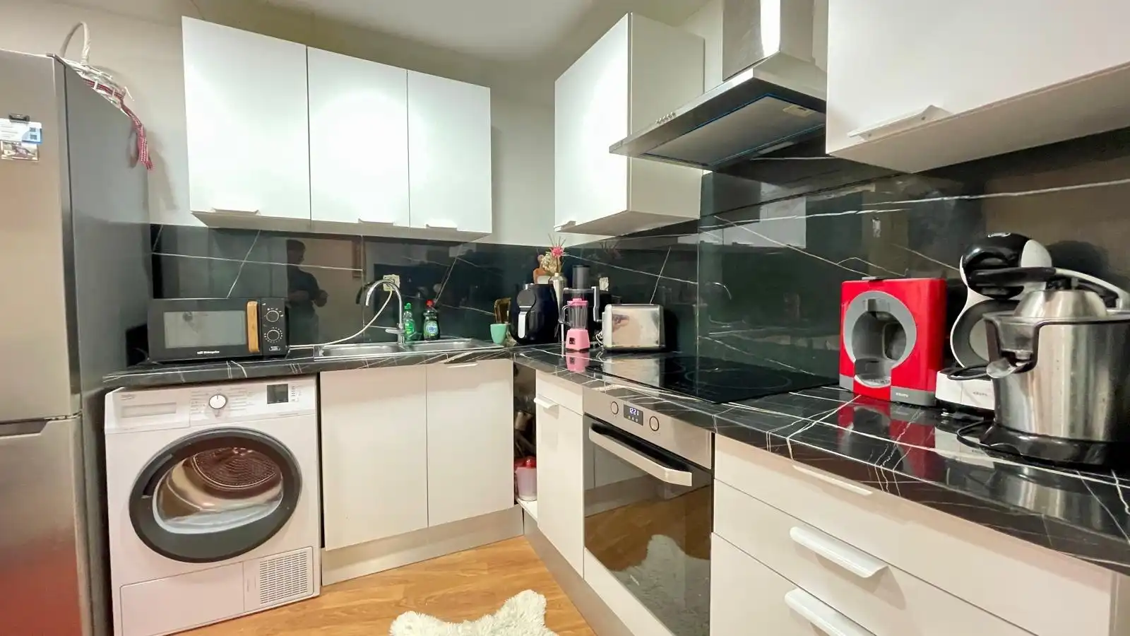 Kitchen of Flat for sale in Alicante / Alacant  with Air Conditioner, Heating and Terrace