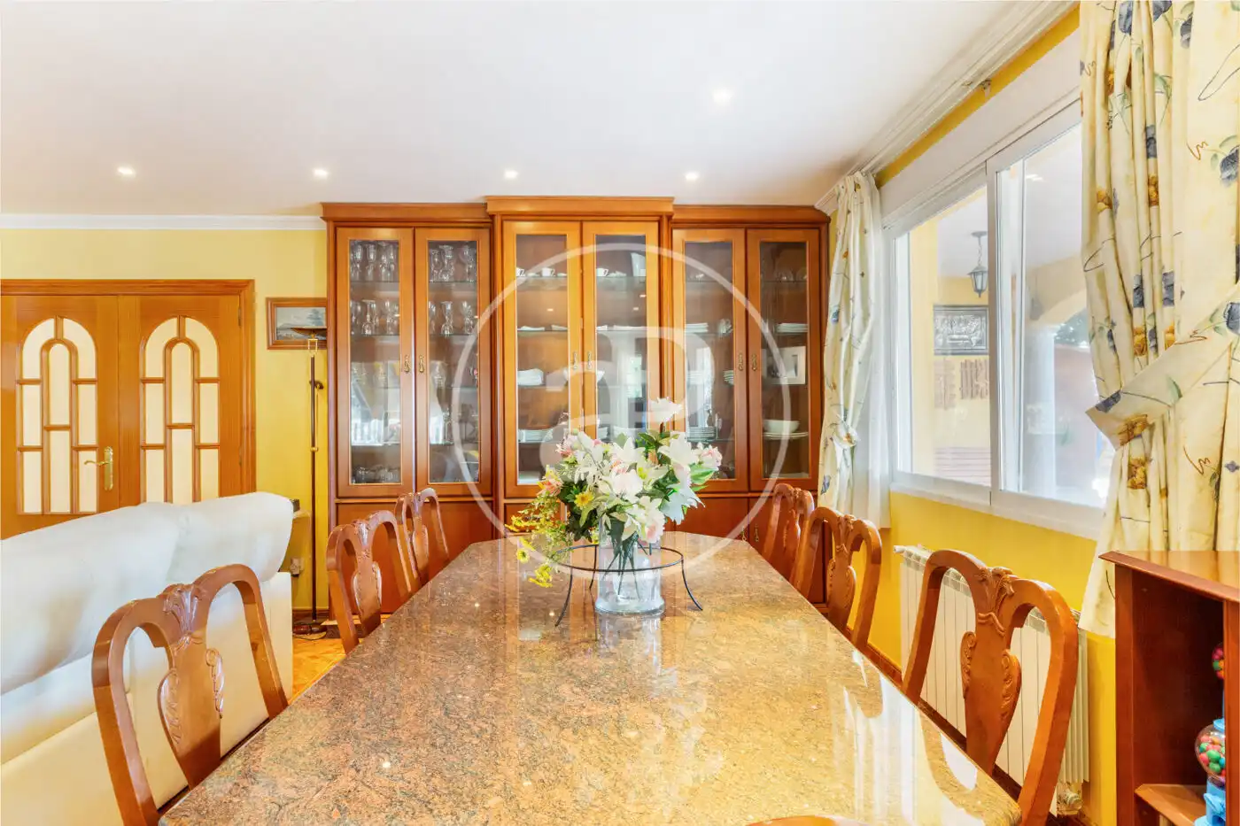 Dining room of Houses for sale in Serra  with Air Conditioner, Heating and Private garden