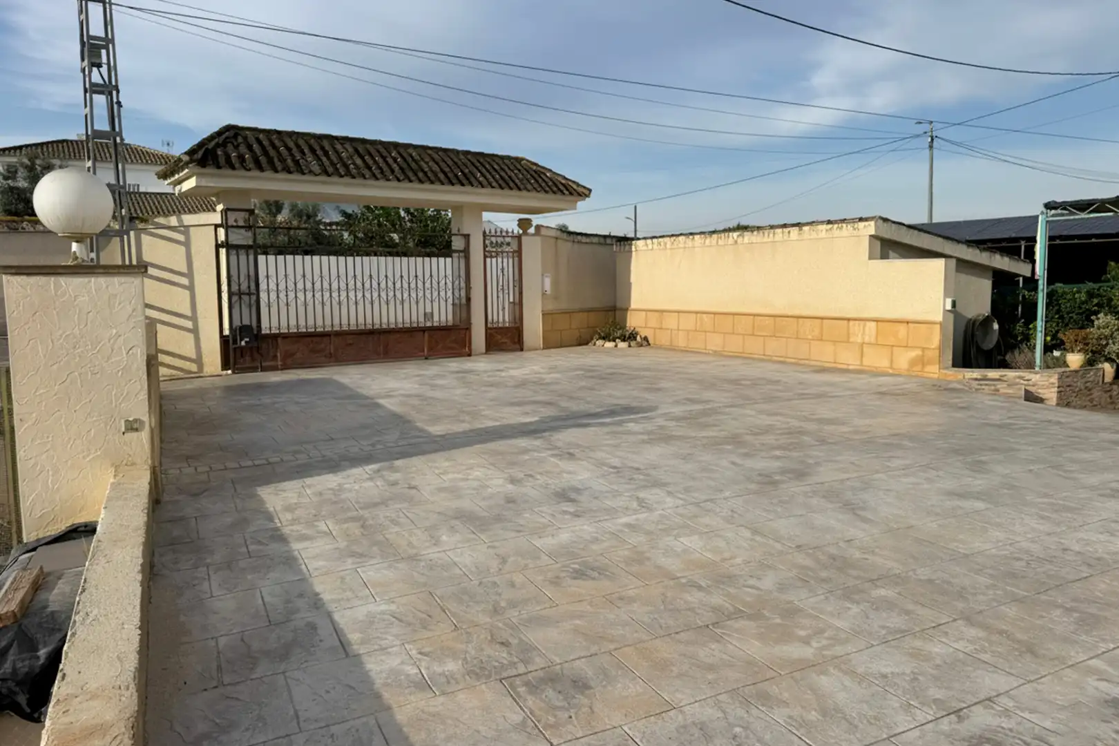 Terrasse von Country house zum Verkauf in Callosa de Segura mit Klimaanlage, Heizung und Privatgarten