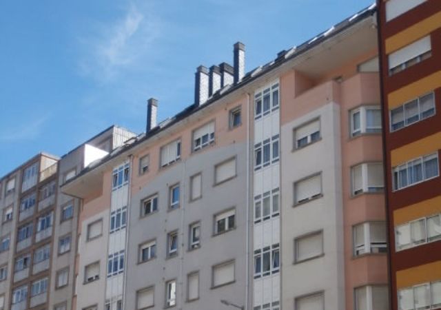 Exterior view of Flat for sale in Lugo Capital