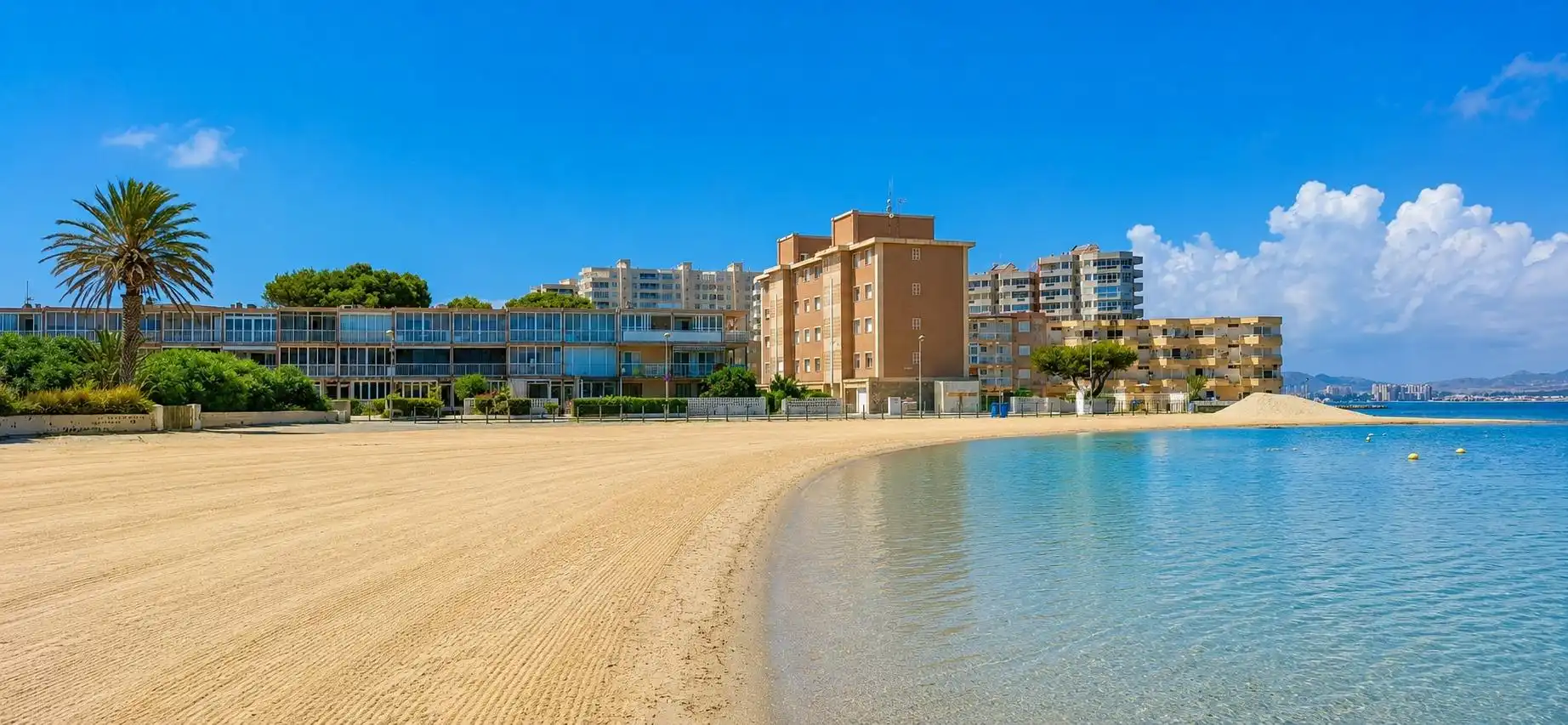 Exterior view of Apartments for sale in La Manga del Mar Menor  with Terrace and Community pool