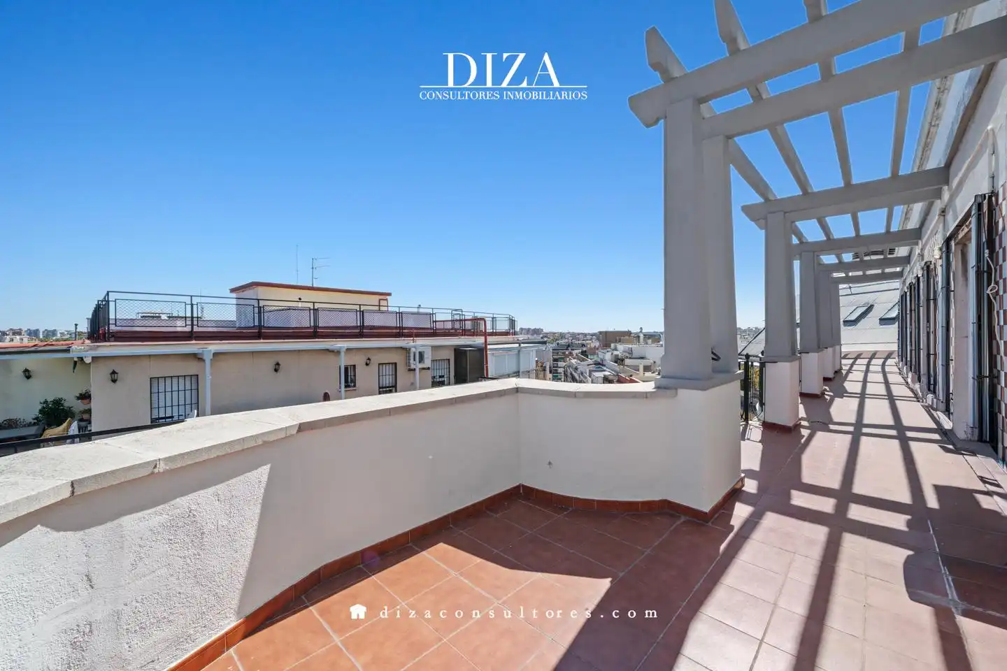 Exterior view of Attic for sale in Madrid  with Air Conditioner, Heating and Parquet flooring