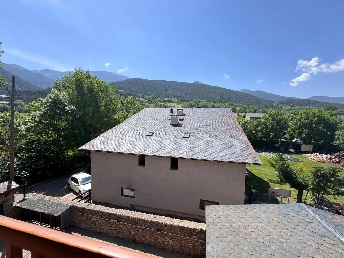 Exterior view of Detached homes for sale in Urús  with Heating, Private garden and Terrace