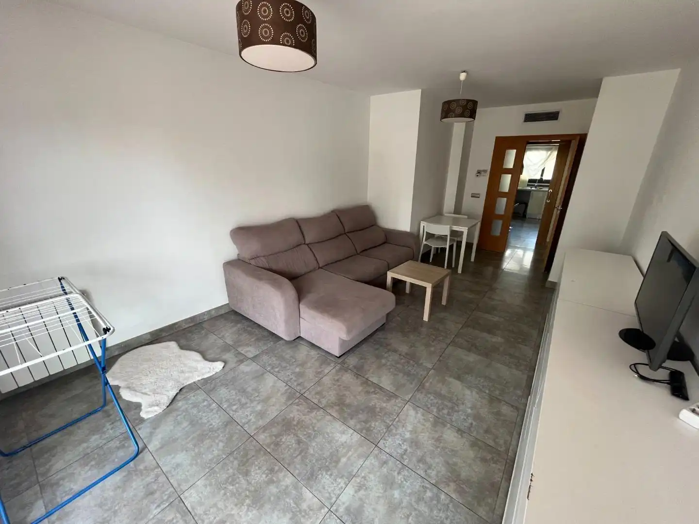 Sala de estar de Apartamento en venta en Alicante / Alacant con Aire acondicionado, Calefacción y Jardín privado