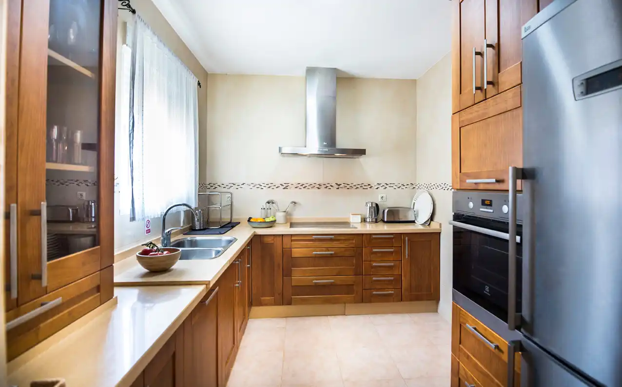 Cocina de Casa o chalet de alquiler en Chiclana de la Frontera con Piscina y Amueblado