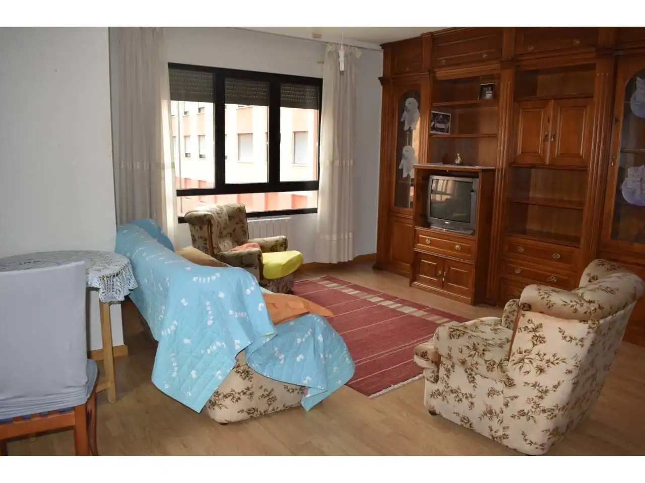 Living room of Flat for rent in León Capital   with Heating, Terrace and Furnished