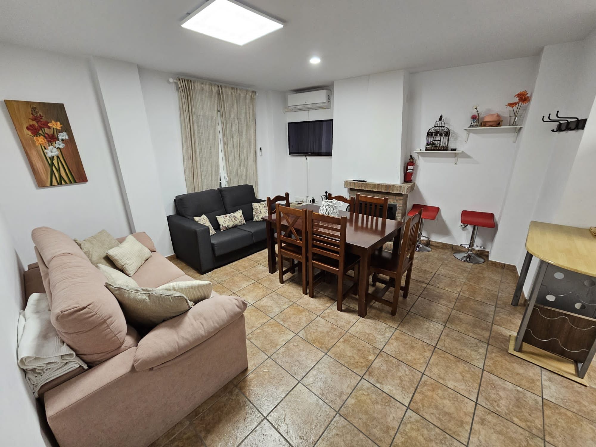 Sala d'estar de Dúplex en venda en El Bosque amb Terrassa, Moblat i Rentadora