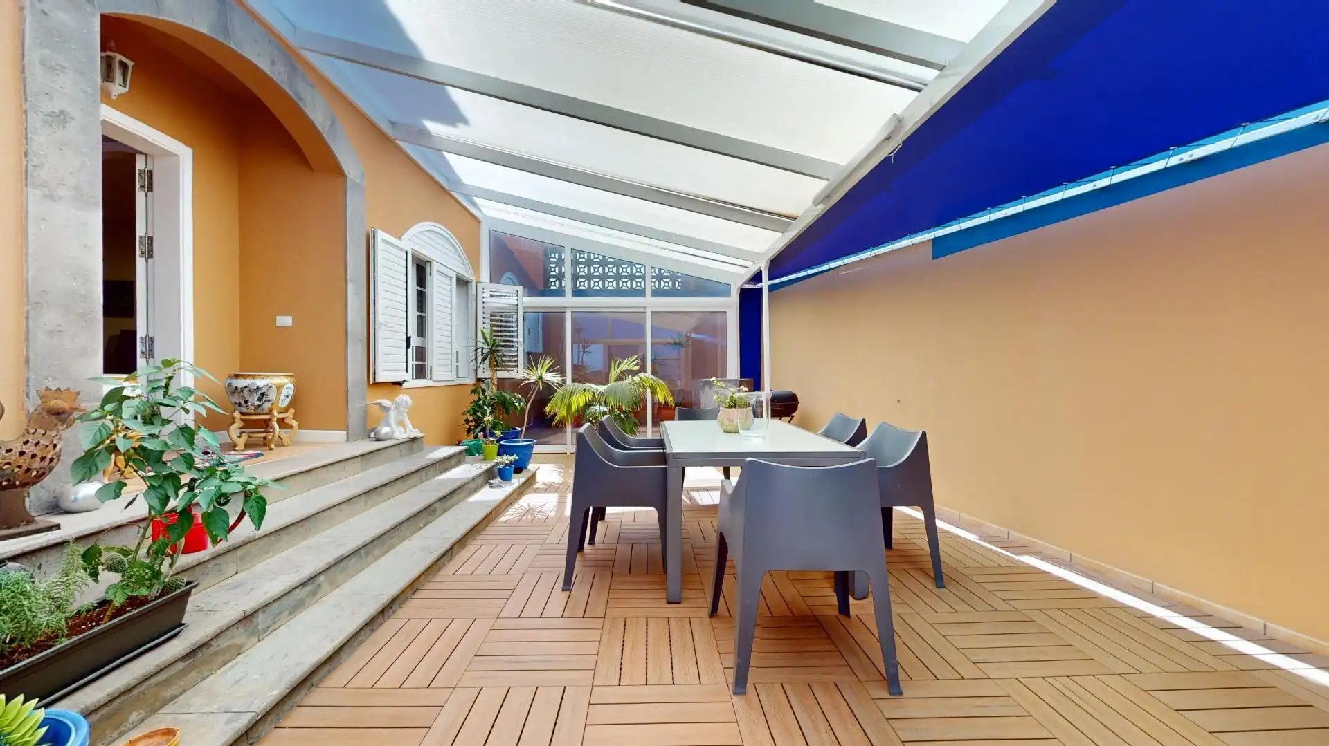 Terrassa de Casa o xalet en venda en Telde amb Jardí privat, Terrassa i Traster
