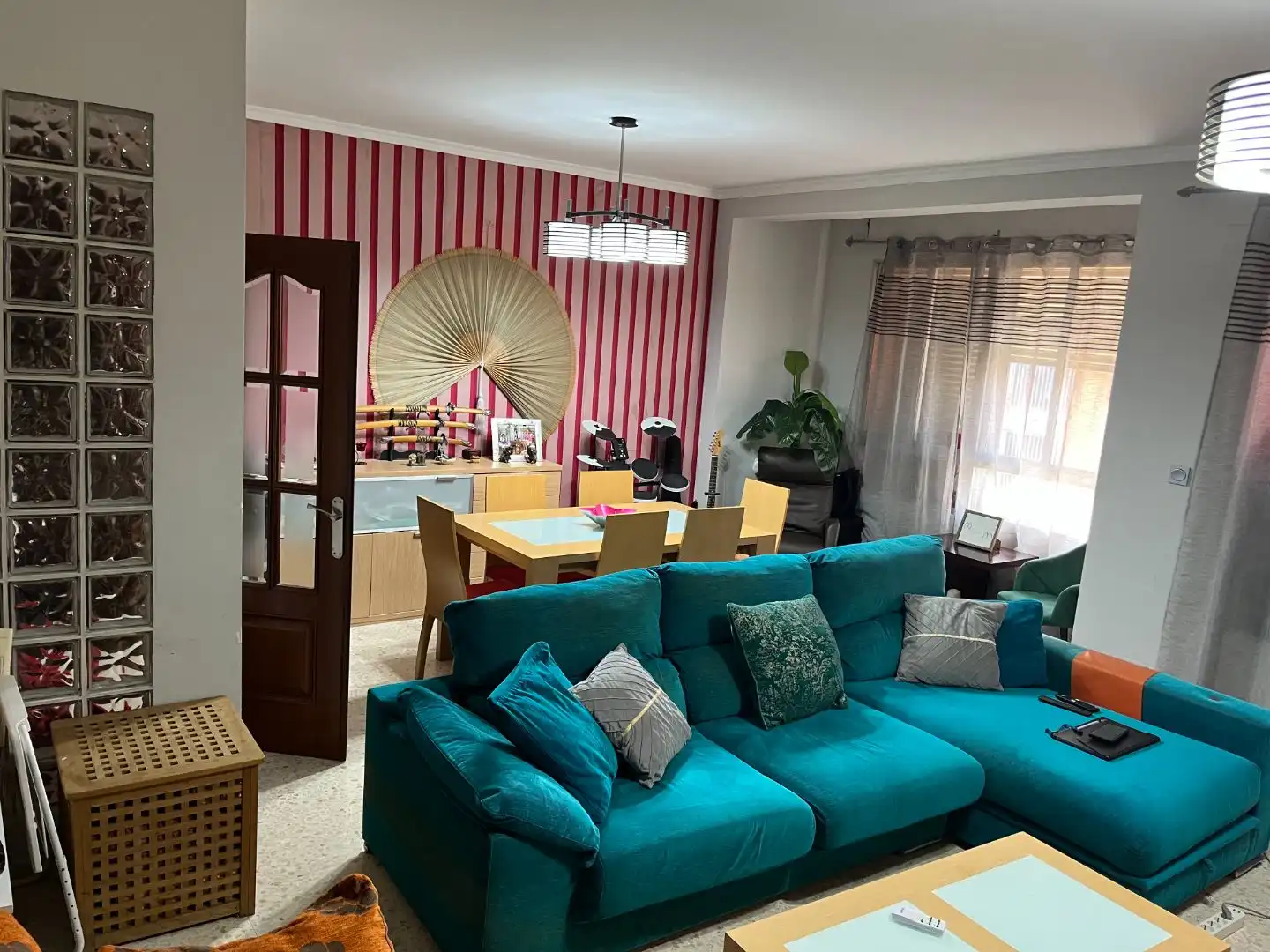 Sala de estar de Piso en venta en Ceuta con Trastero, Amueblado y Lavadora