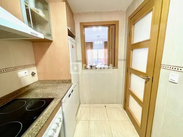 Cuina de Apartament en venda en Oropesa del Mar / Orpesa amb Aire condicionat, Jardí privat i Terrassa
