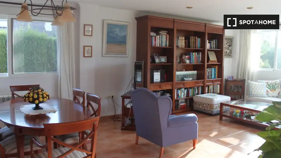 Living room of Flat for rent in Riba-roja de Túria  with Air Conditioner, Heating and Furnished