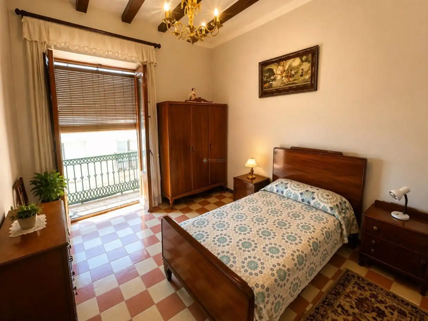 Dormitori de Casa adosada en venda en Aielo de Malferit amb Calefacció, Terrassa i Traster