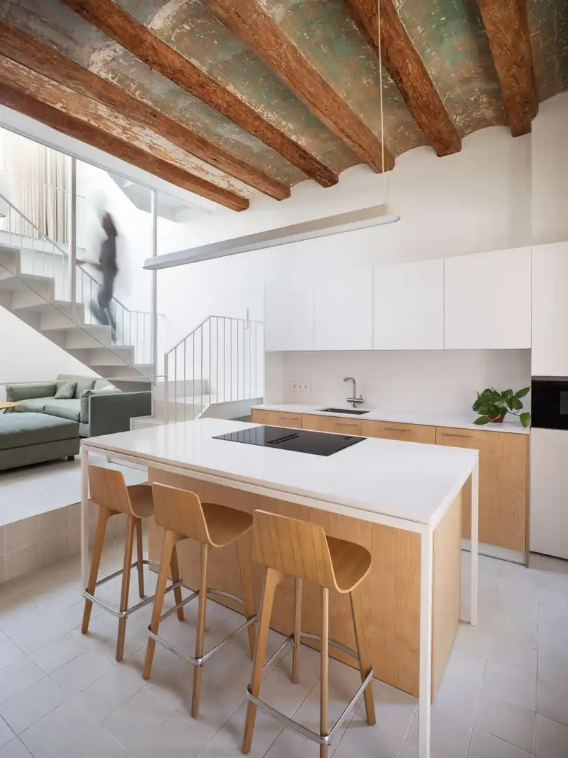 Cocina de Casa adosada en venta en Sant Boi de Llobregat con Aire acondicionado, Calefacción y Terraza