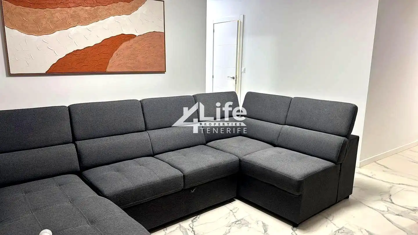 Wohnzimmer von Wohnung zur Miete in San Miguel de Abona mit Klimaanlage, Terrasse und Möbliert