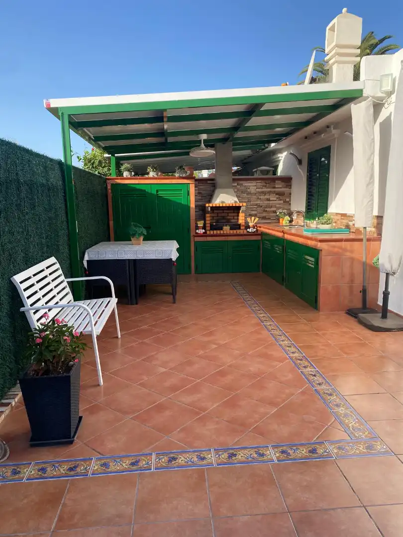 Terrace of Houses for rent in San Bartolomé de Tirajana  with Terrace, Furnished and Washing machine