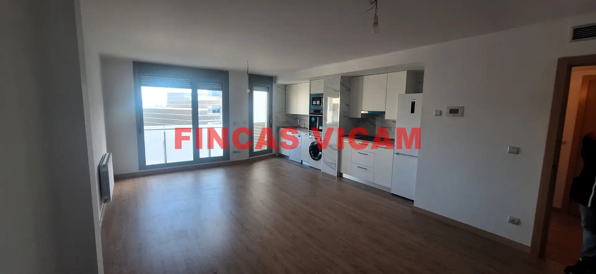 Kitchen of Flat for sale in Huesca  with Heating, Parquet flooring and Terrace