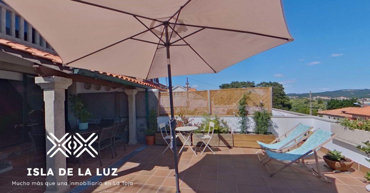 Terrace of Single-family semi-detached for sale in O Grove    with Terrace, Furnished and Balcony