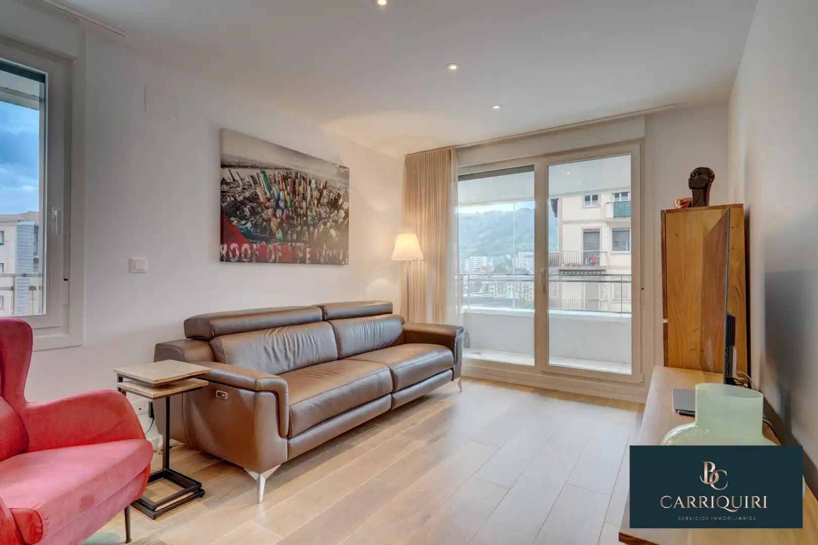 Sala de estar de Piso en venta en Donostia - San Sebastián 