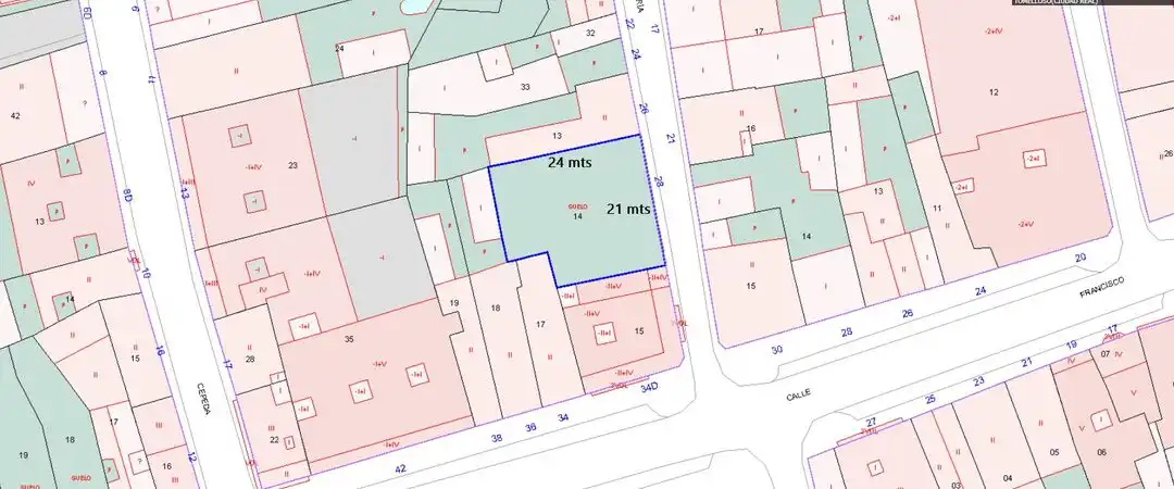 Residencial en venta en Tomelloso